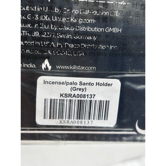Killstar Savasana Metal Incense or Palo Santo Holder Gothic Witchycore Cottage - Picture 4 of 4